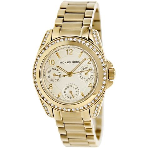 michael kors blair silver gold two tone womens|Michael Kors Blair Wristwatches for Women for sale .